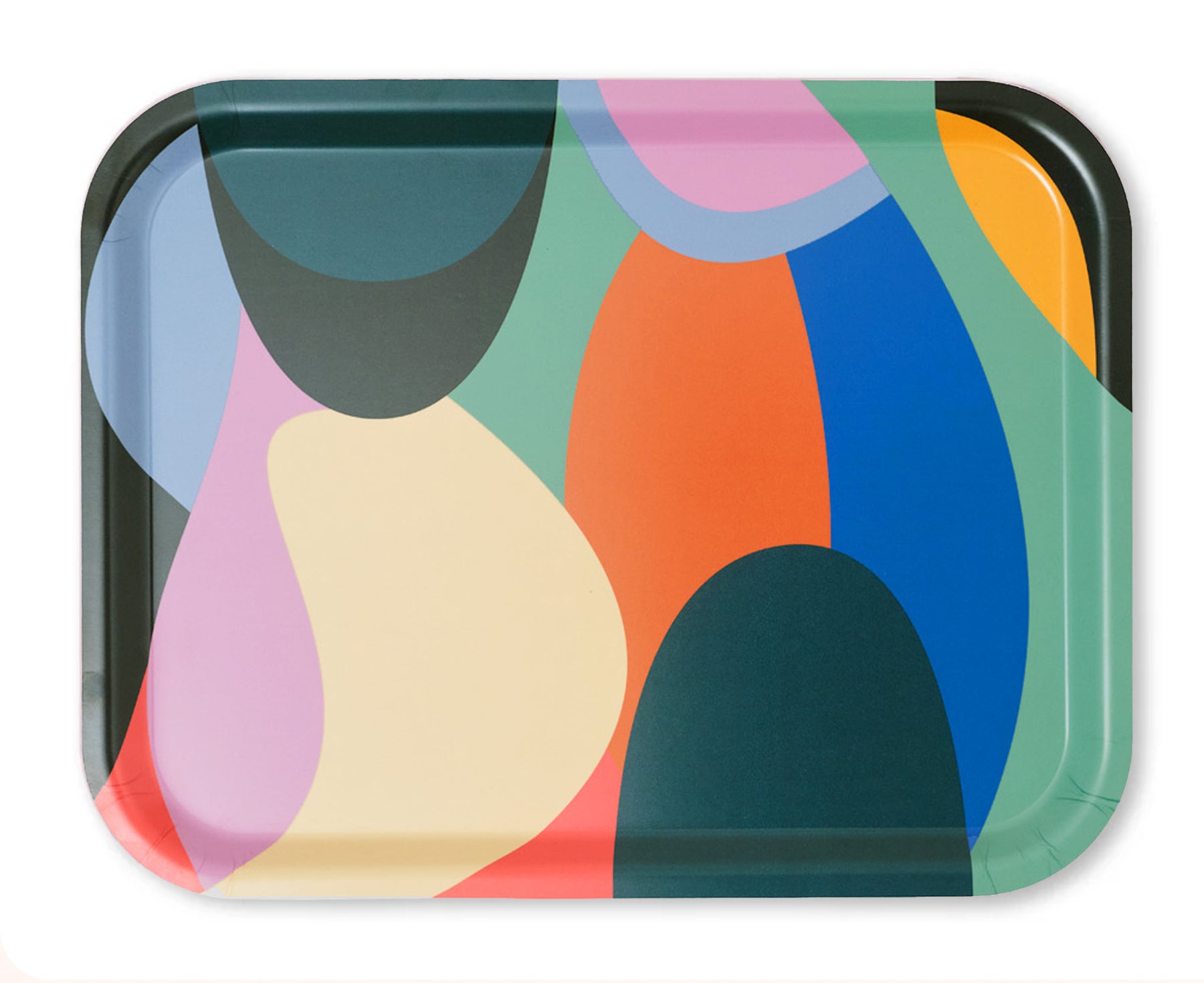 Abstract Rectangular Tray by Wrap