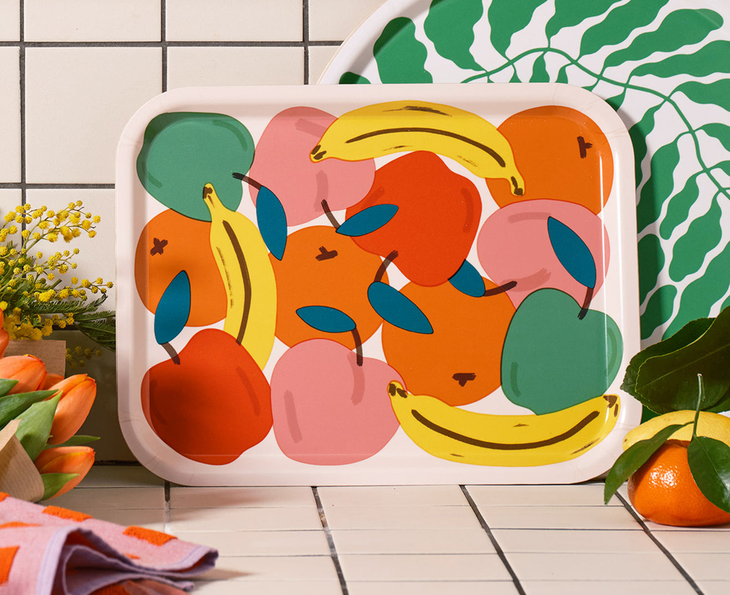 Fruit Rectangular Tray by Wrap