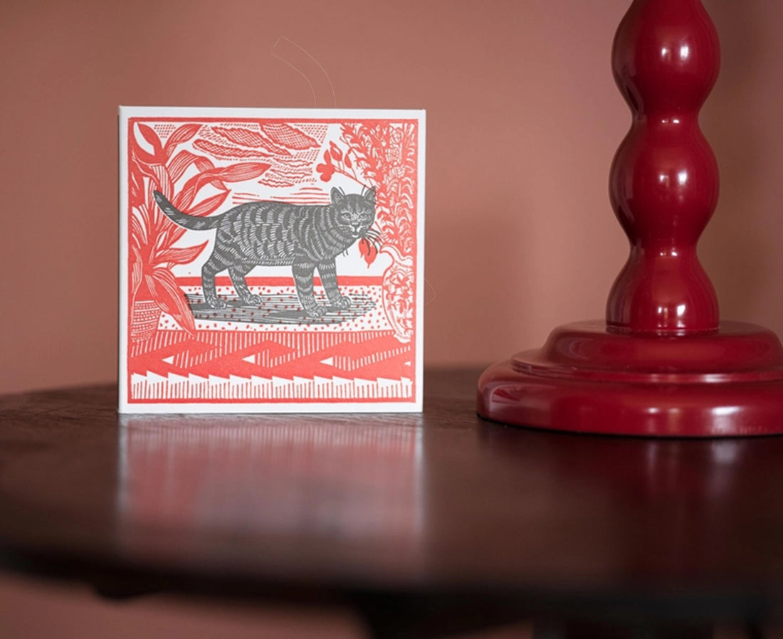 Square Matches - Sasha Cat- by Archivist Gallery