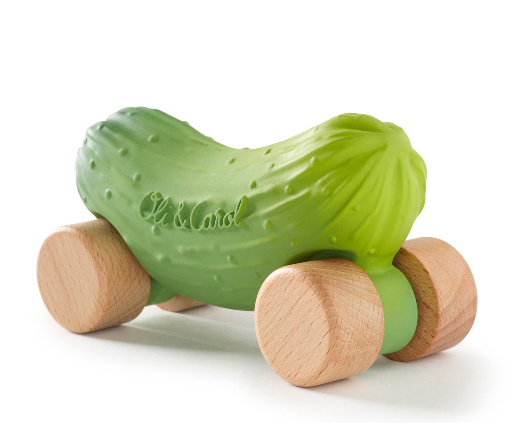 Katerpillar organic wooden zoom car toy for popular kids