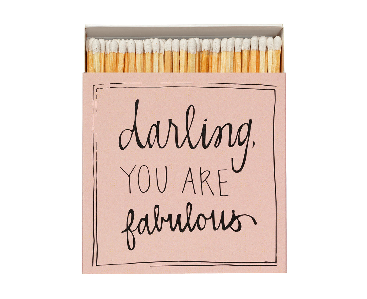 Square Matches - Darling, You Are Fabulous - by Archivist Gallery