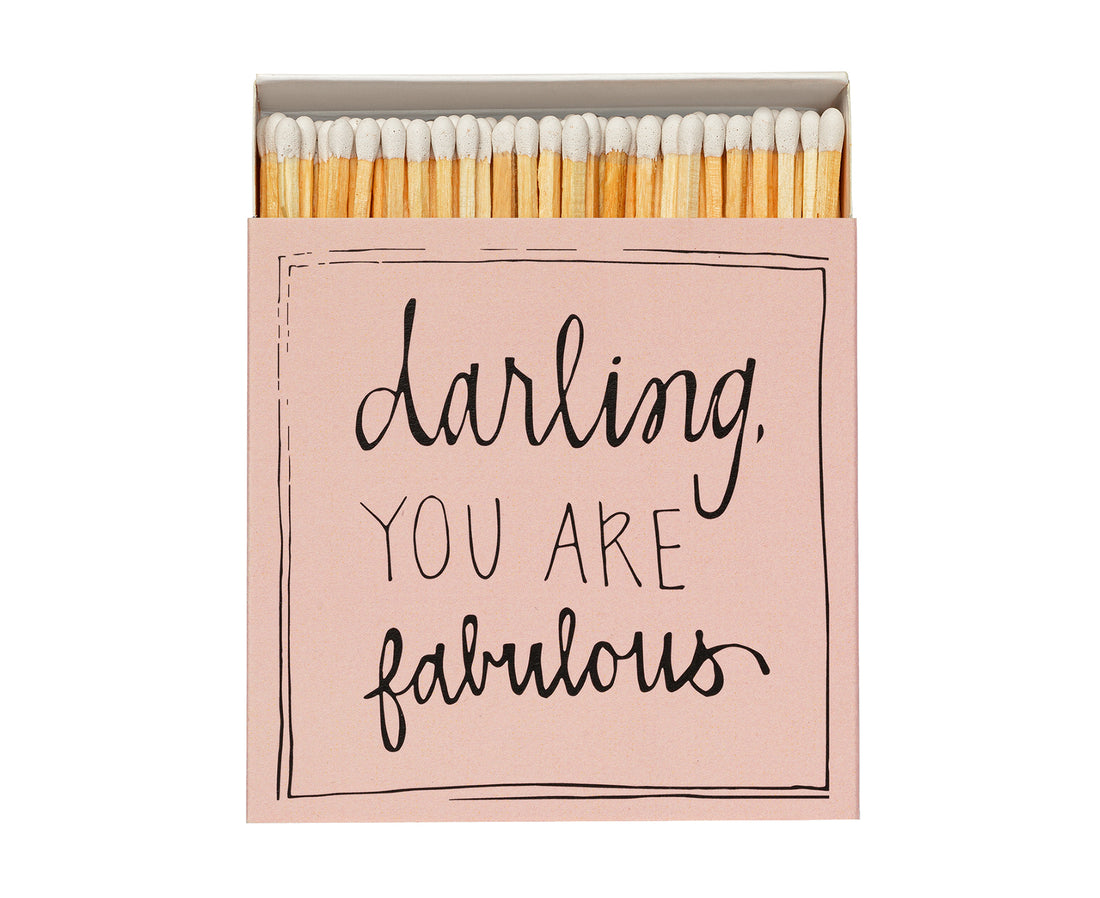 Square Matches - Darling, You Are Fabulous - by Archivist Gallery