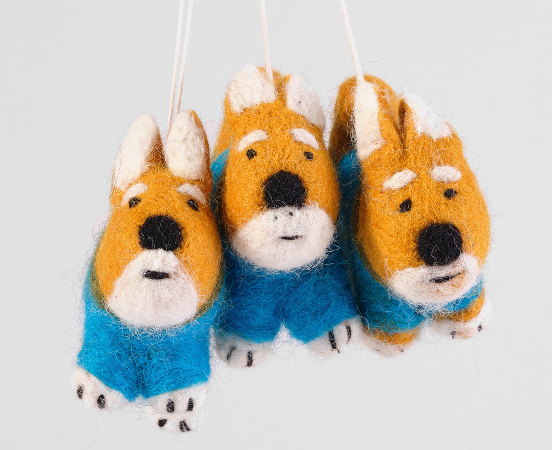 Hanging Felt Ornament - Shishi - by Wrap