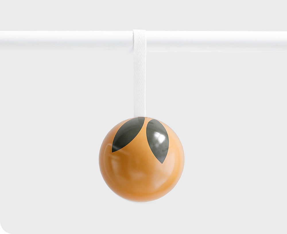 Tin Bauble - Clementine - by Father Rabbit