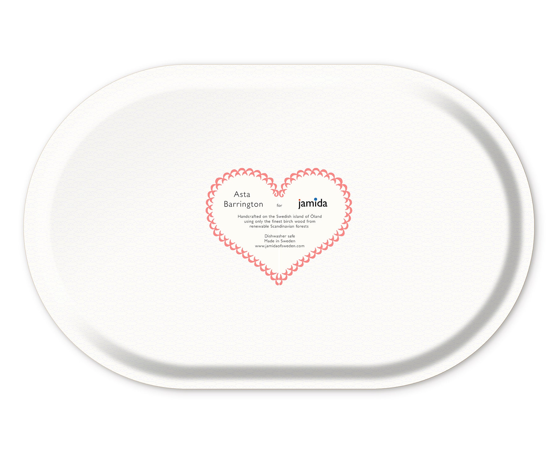 Oval Word Tray - Delicious - by Jamida