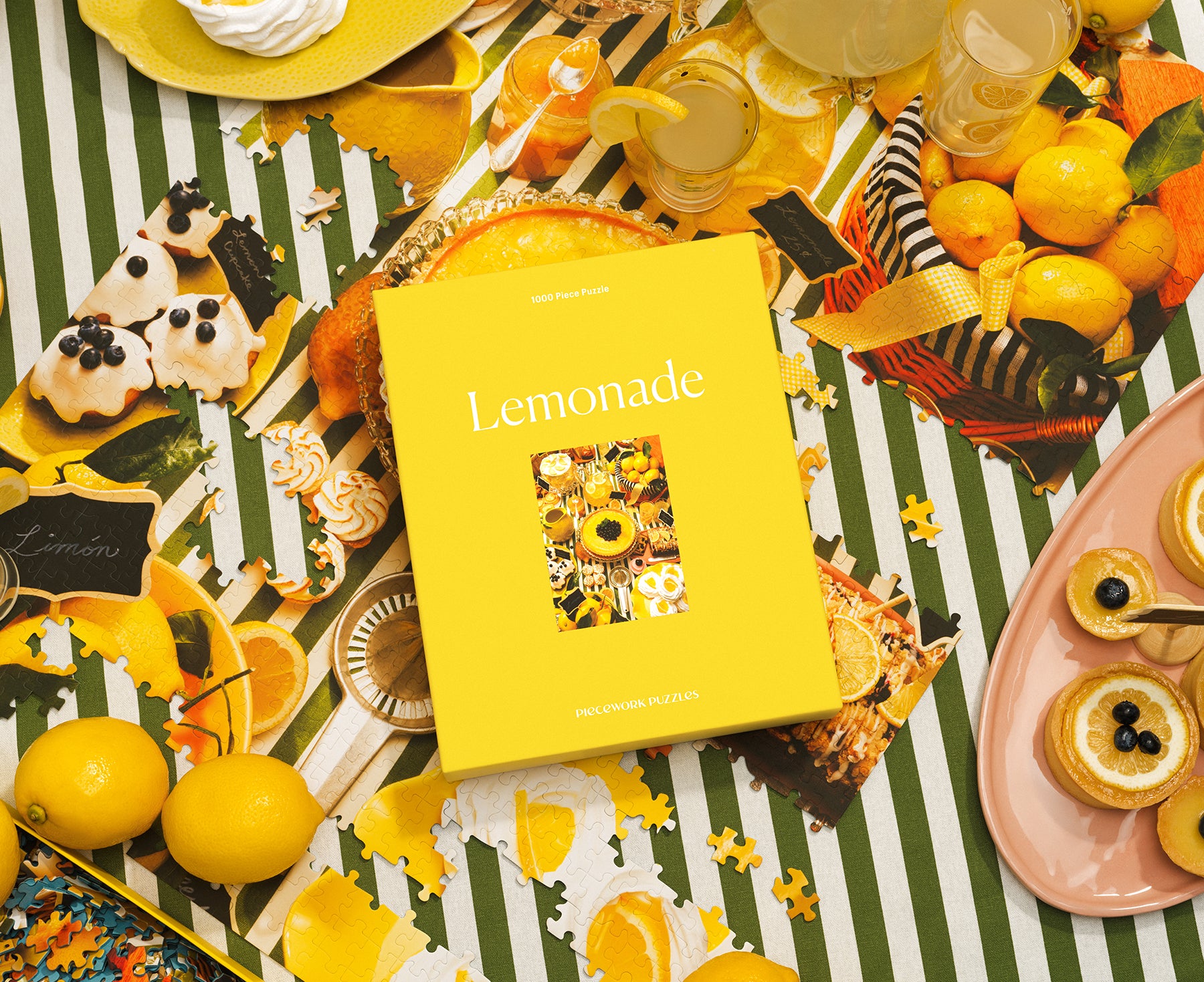 1000-Piece Puzzle styled - Lemonade - by Piecework