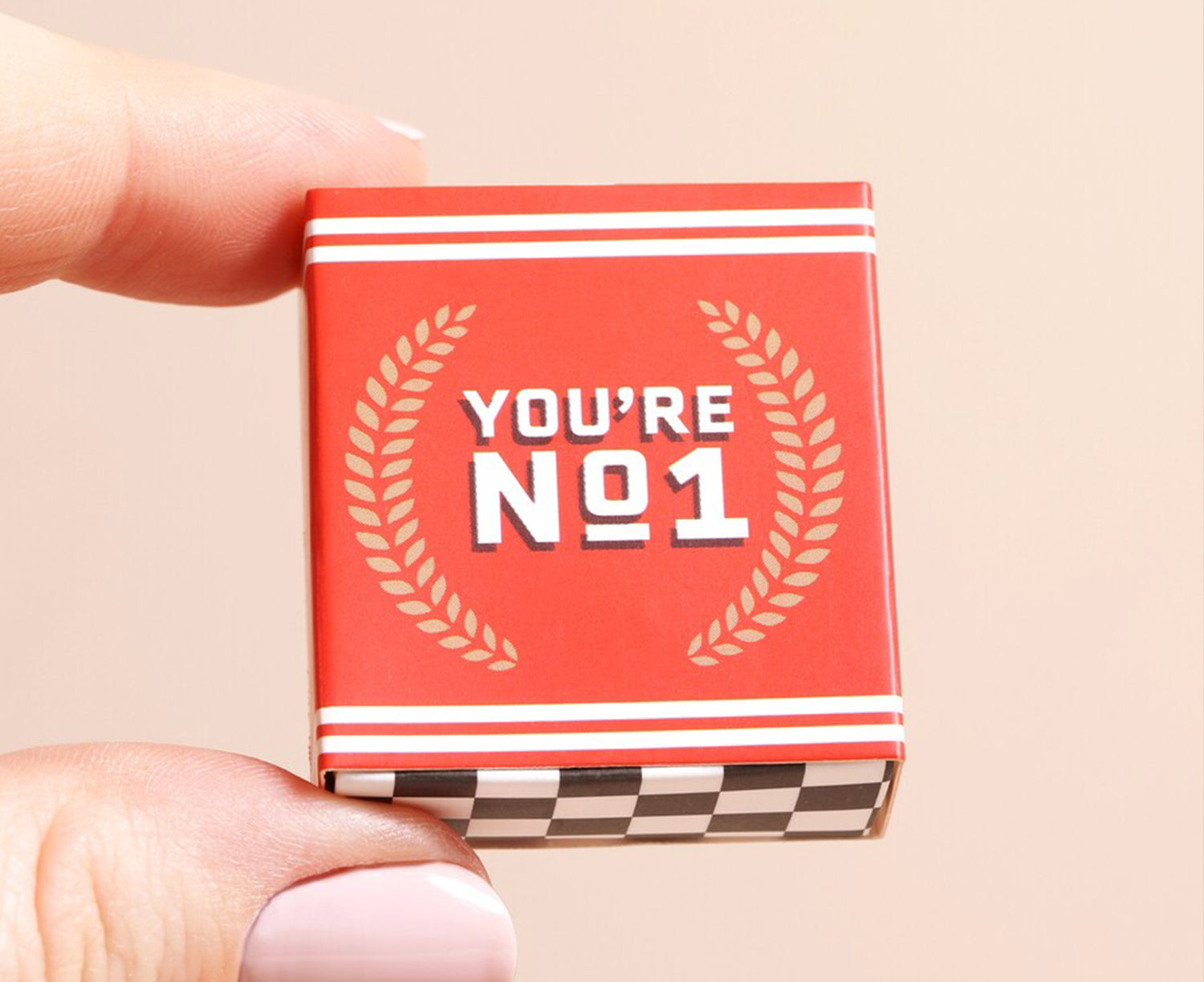 Tiny Ceramic Matchbox Token - Car - by Lisa Angel