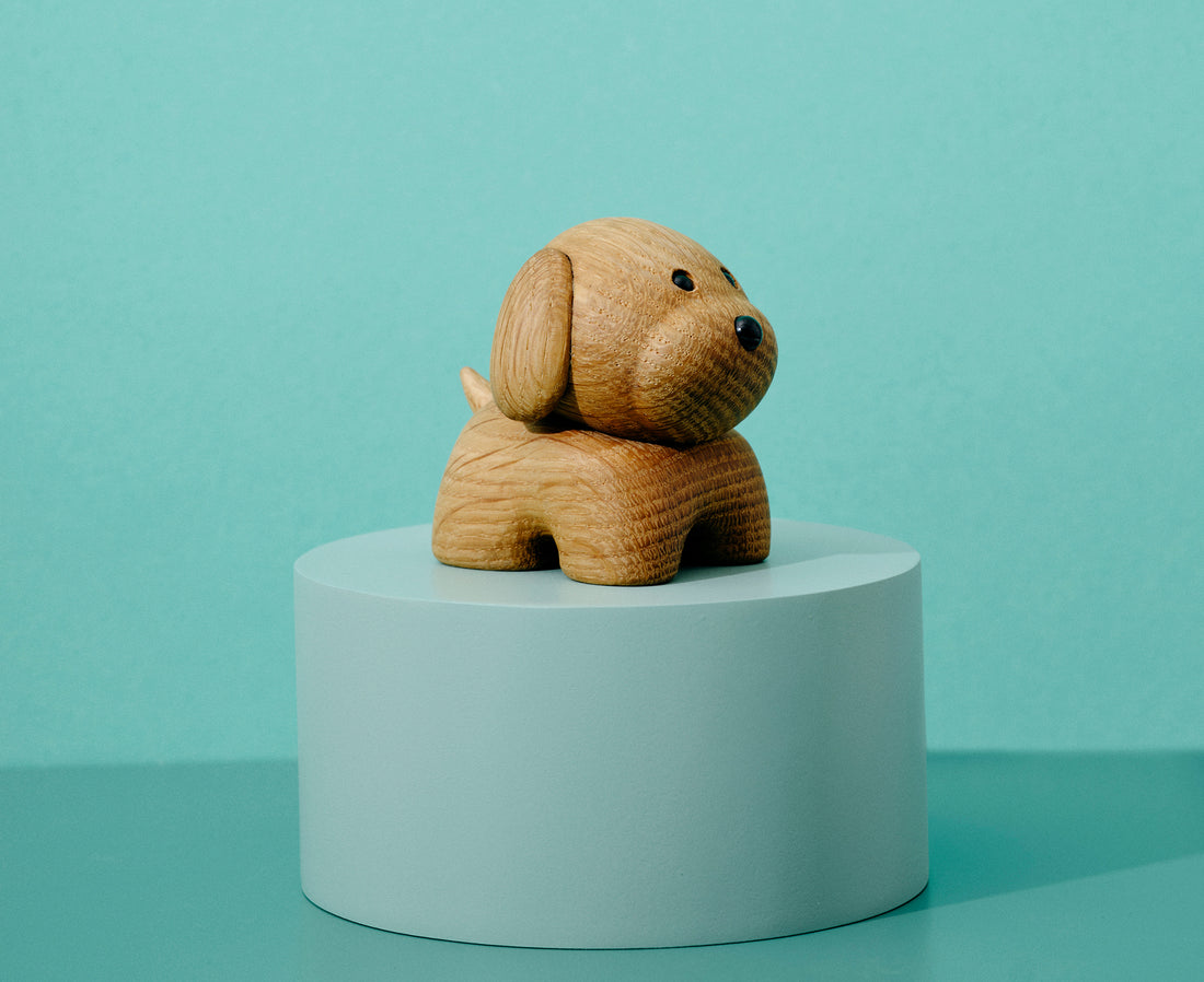 Nutti Wooden Animal - Vuffer Dog - by Lucie Kaas