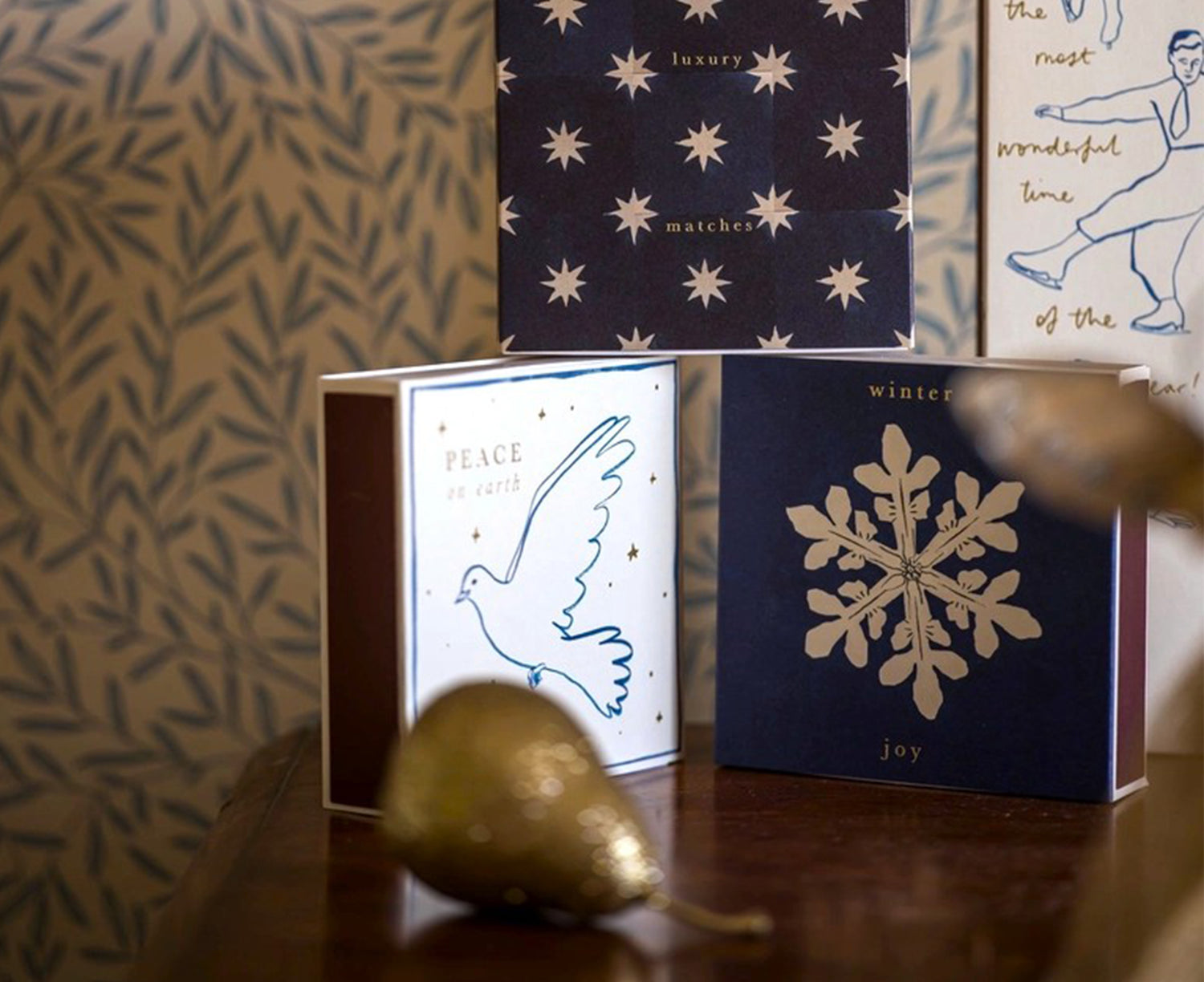 Square Matches - Peace Doves - by Archivist Gallery