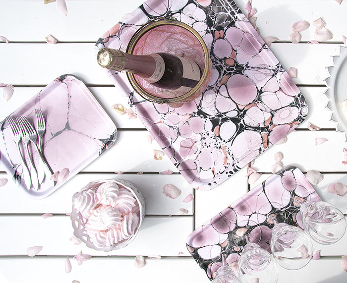 Magnolian Shades Rectangular Tray by Studio Formata