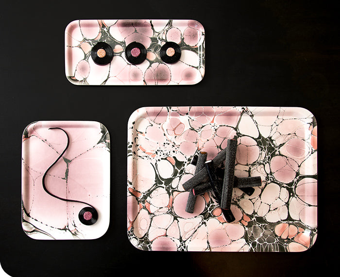 Magnolian Shades Rectangular Tray by Studio Formata