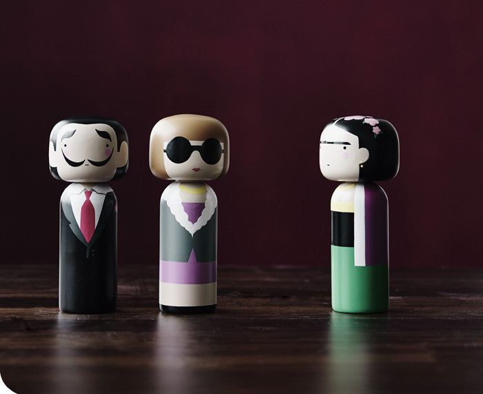 Kokeshi Dolls by Sketchinc.