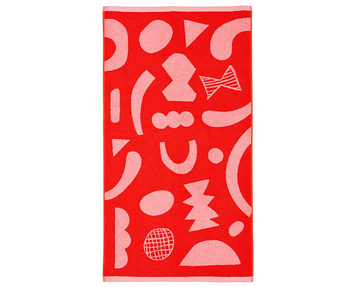 Abstract Shapes Bath Towel by Donna Wilson – Gretel Home