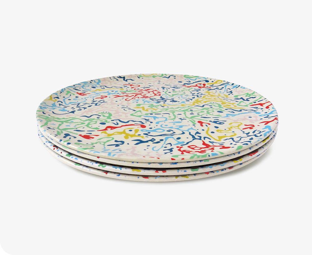 Carwash Dinner Plate by Xenia Taler