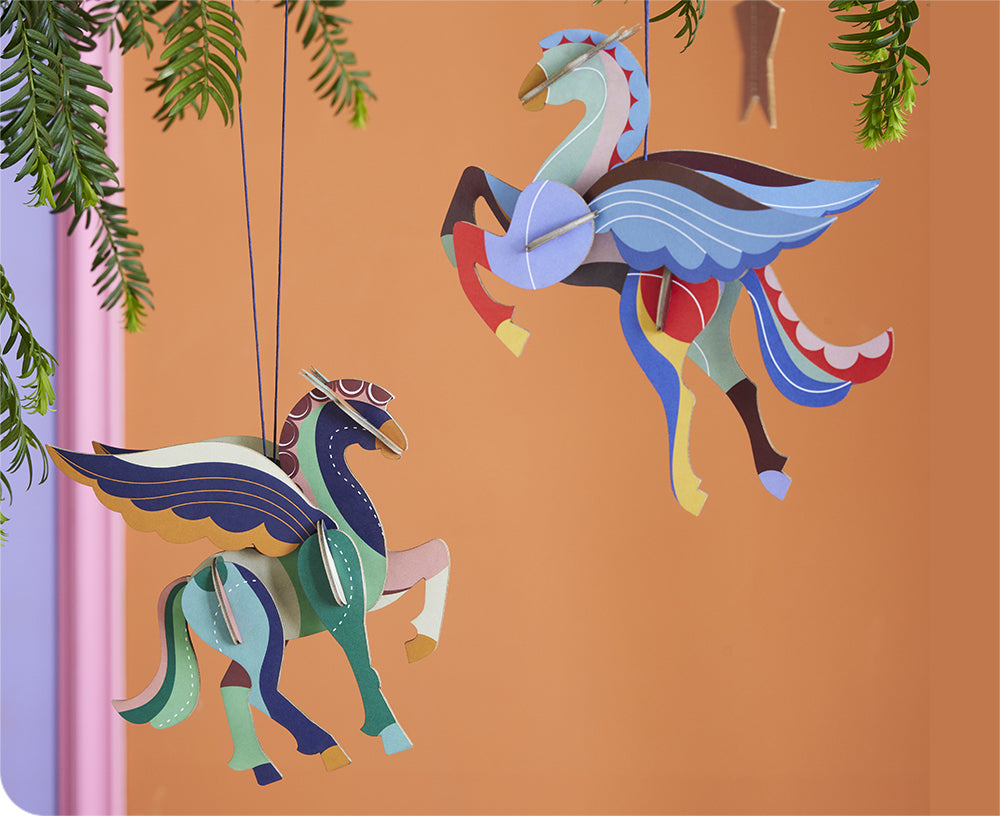 Holidays Ornaments - Flying Pegasus - by Studio Roof