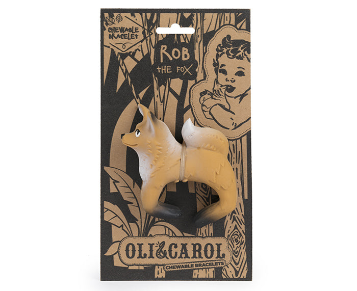 Rob the Fox Chewable Bracelet by Oli &amp; Carol