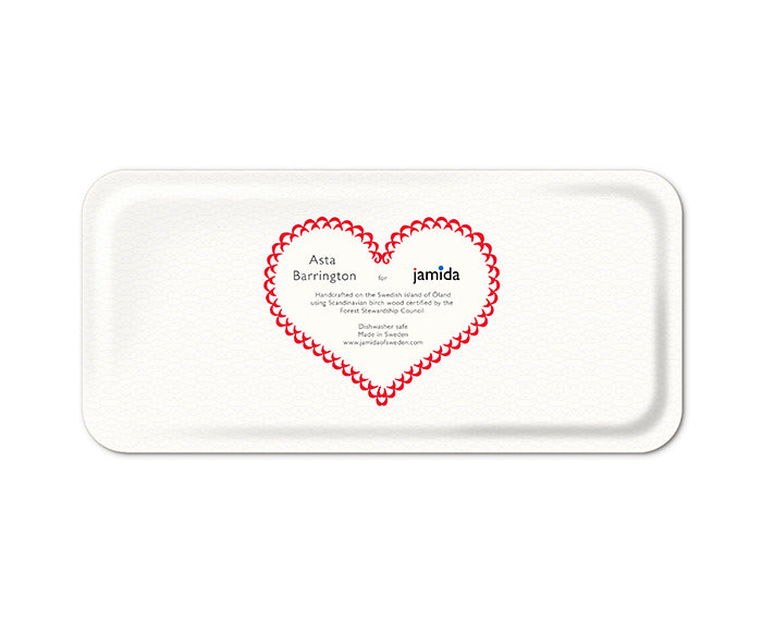 Word Rectangular Tray - Hooray - by Jamida