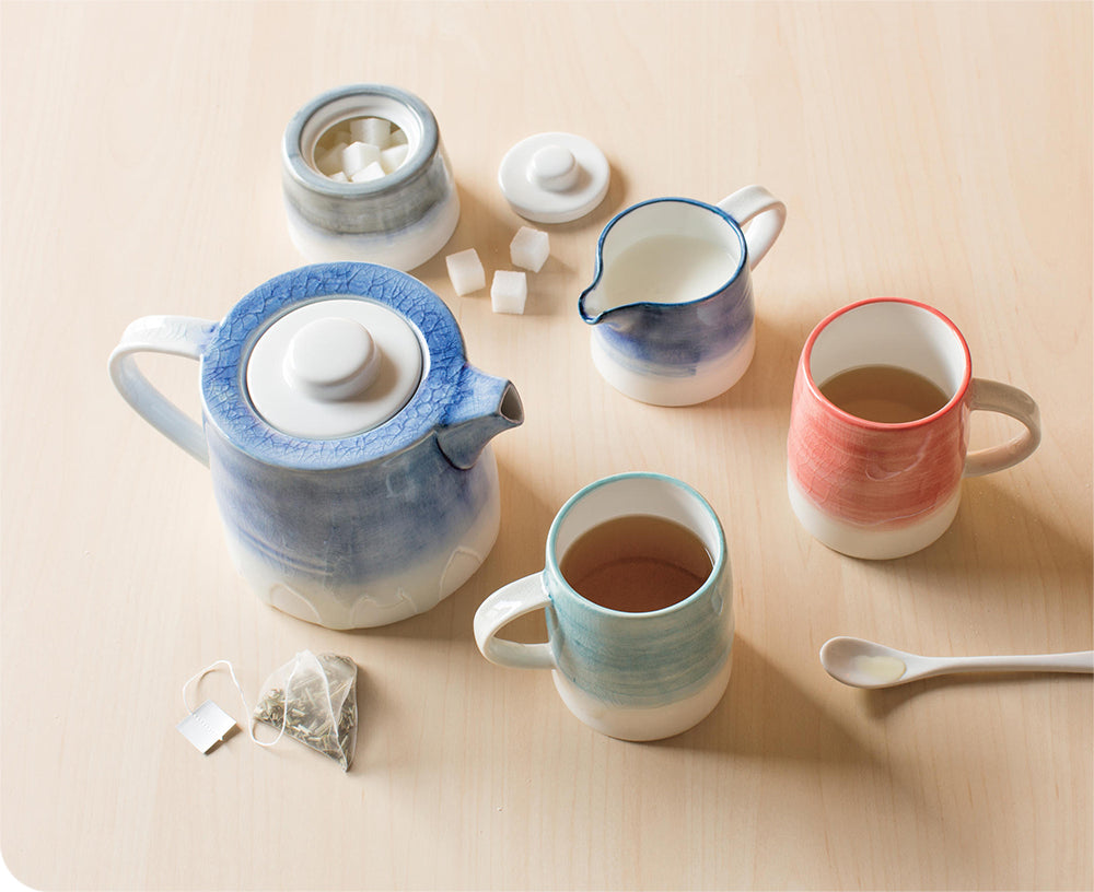 Tempest Mug in Blue by Danica Heirloom