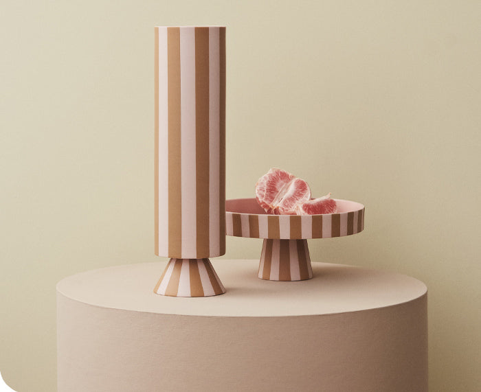 Toppu Tray in Caramel by Oyoy Living Design