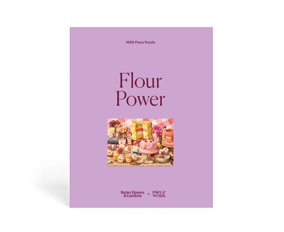 1000-Piece Puzzle - Flour Power - by Piecework