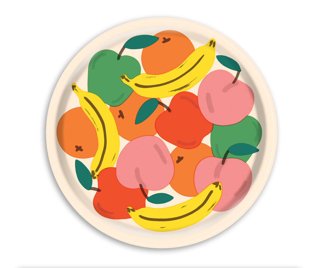 Fruit Round Tray by Wrap