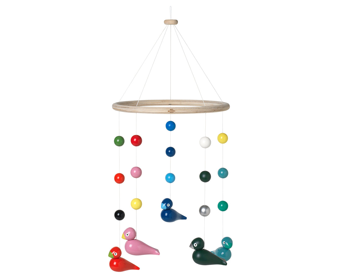 Songbirds Wooden Mobile by Kay Bojesen