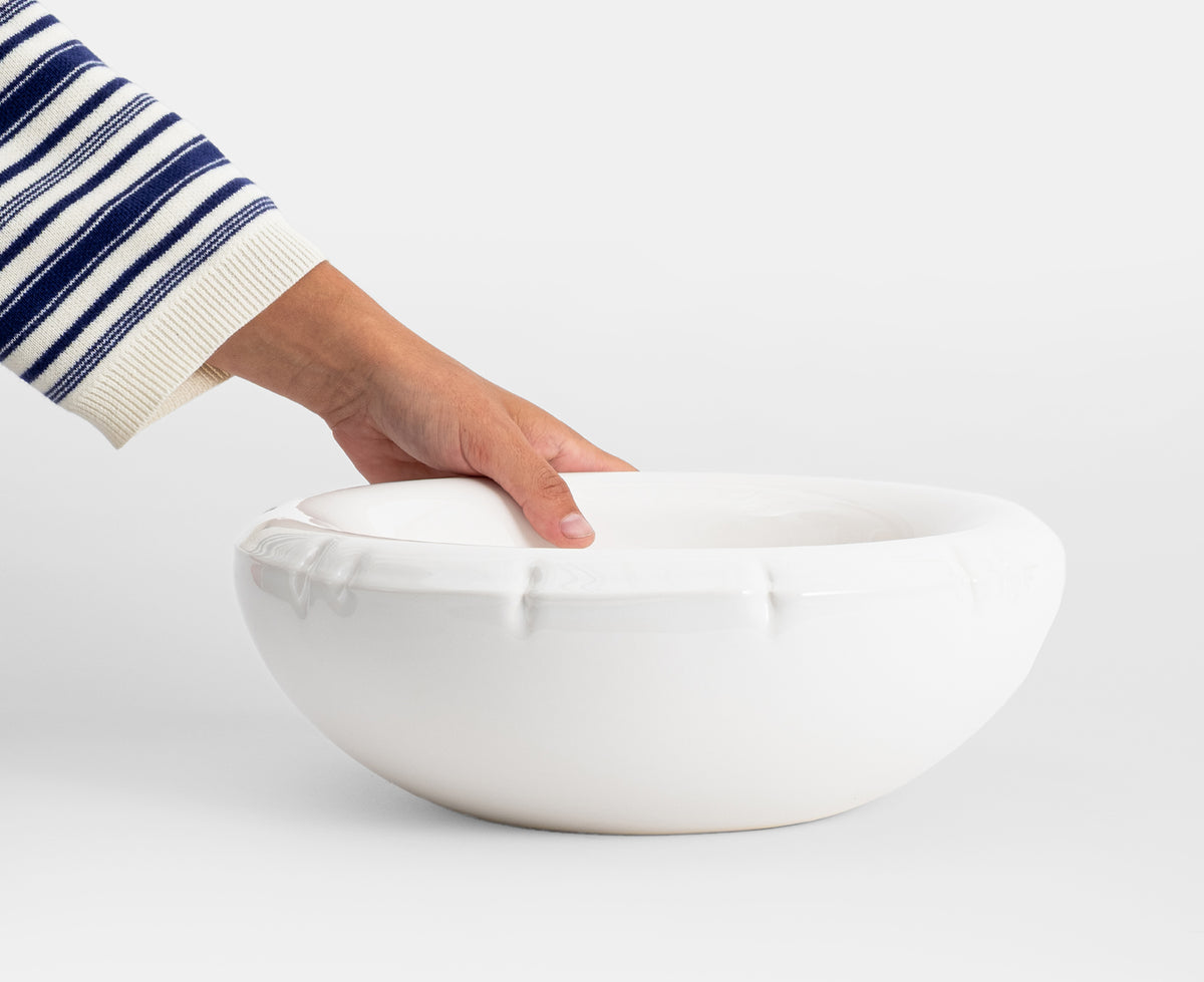 Mick Blow Up Big Bowl in Bone by Home Studyo