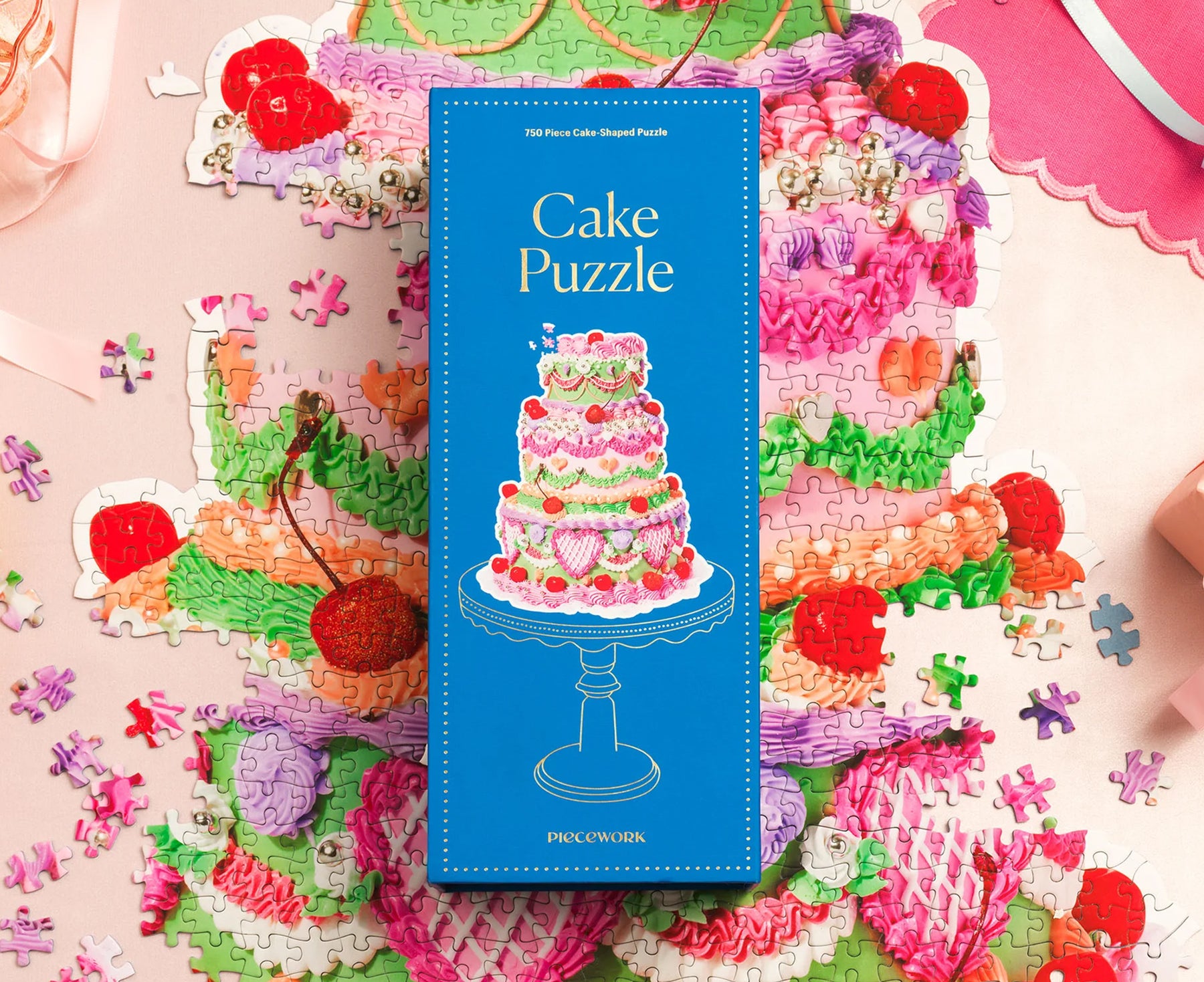 750-Piece Puzzle - Cake - by Piecework