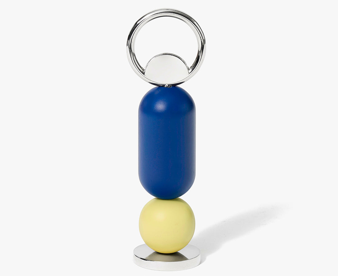 Abaco Bottle Opener in Blue and Yellow by Areaware