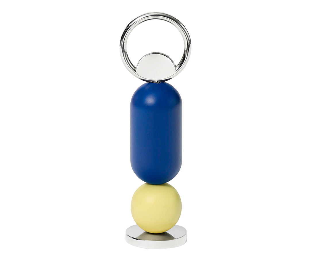 Abaco Bottle Opener in Blue and Yellow by Areaware