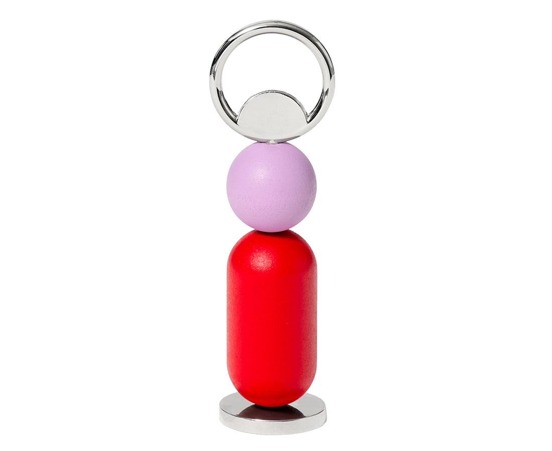 Abaco Bottle Opener in Purple and Red by Areaware
