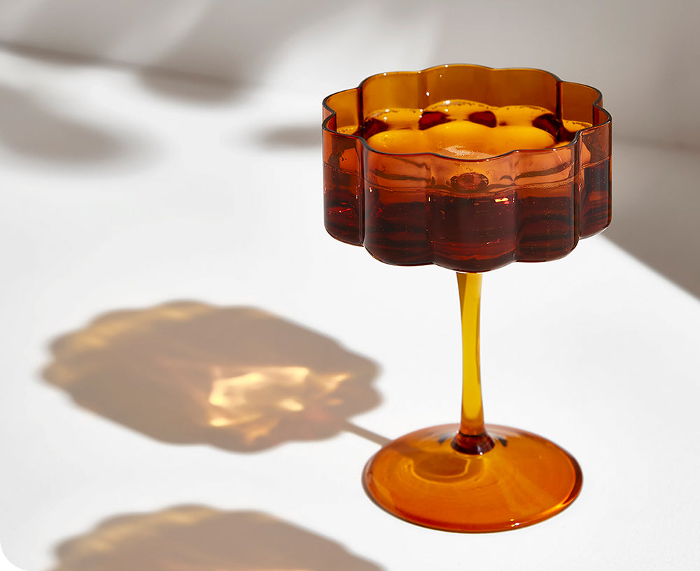 Wave Coupe Set in Amber by Fazeek