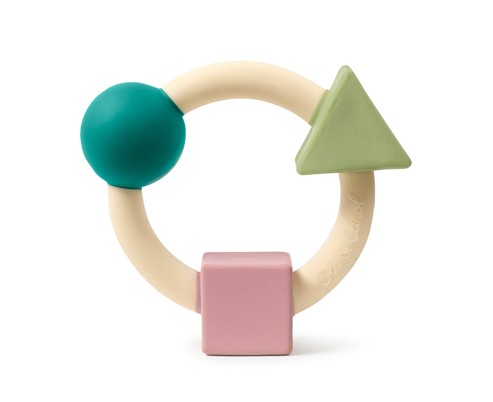 Bauhaus Chewable Toy in Pastel Colors by Oli &amp; Carol