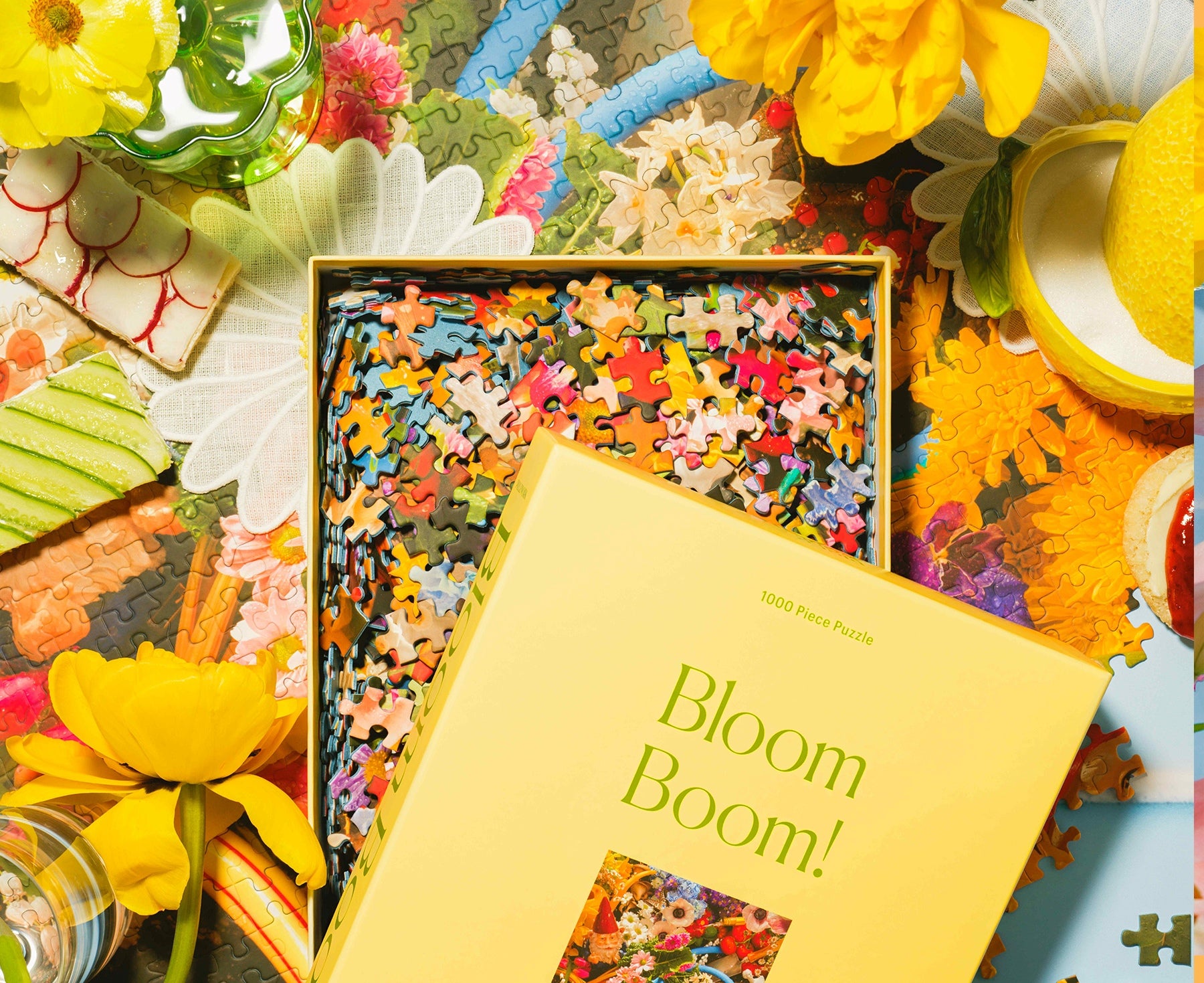 1000-Piece Puzzle - Bloom Bloom - by Piecework