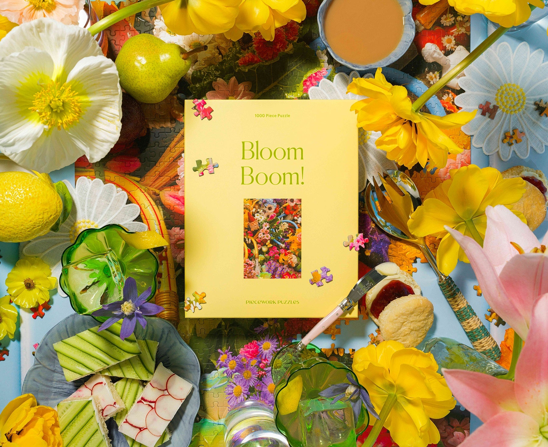 1000-Piece Puzzle - Bloom Bloom - by Piecework