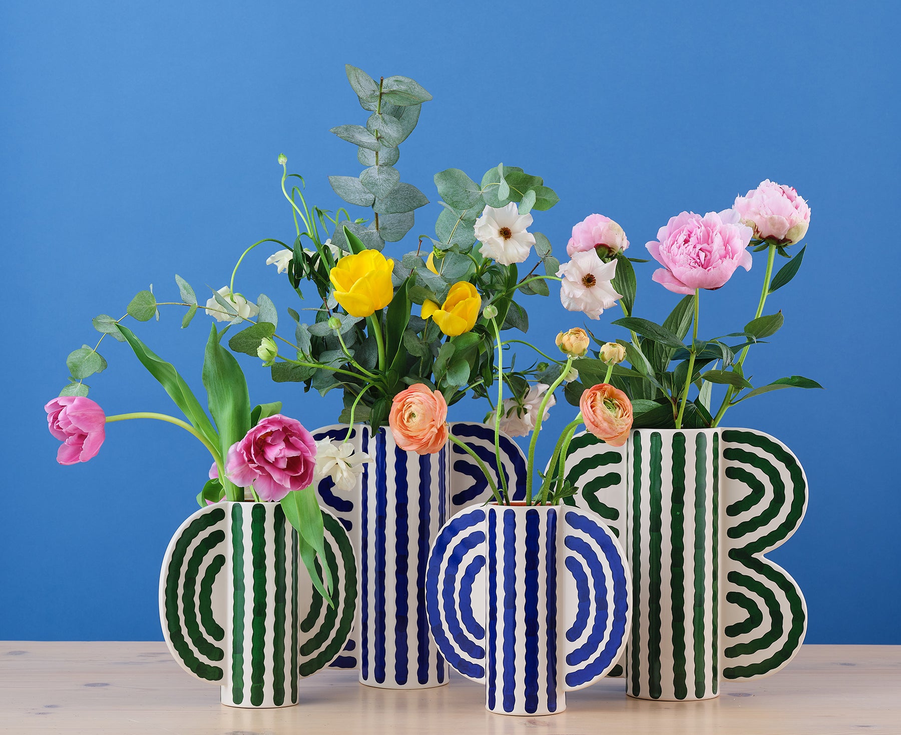 Butterfly Vases by Wrap