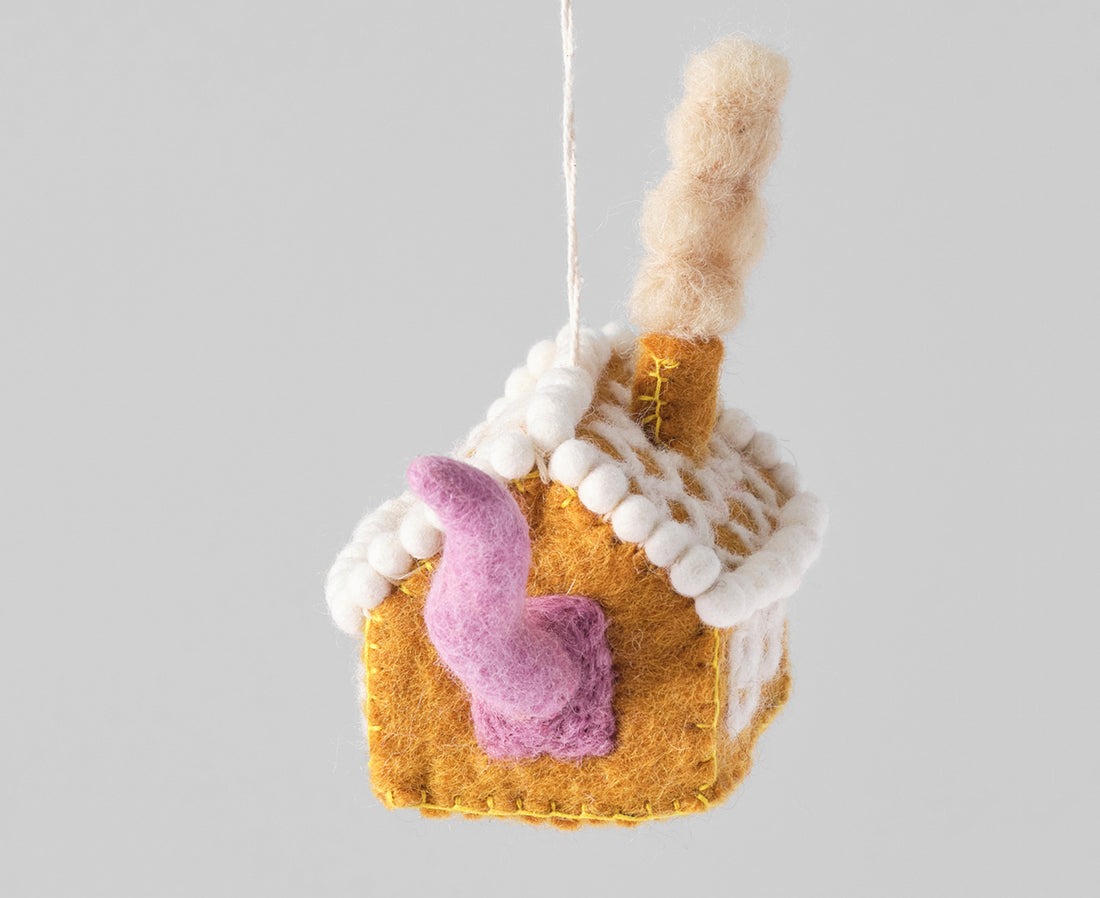 Hanging Felt Ornament - Gretel - by Wrap