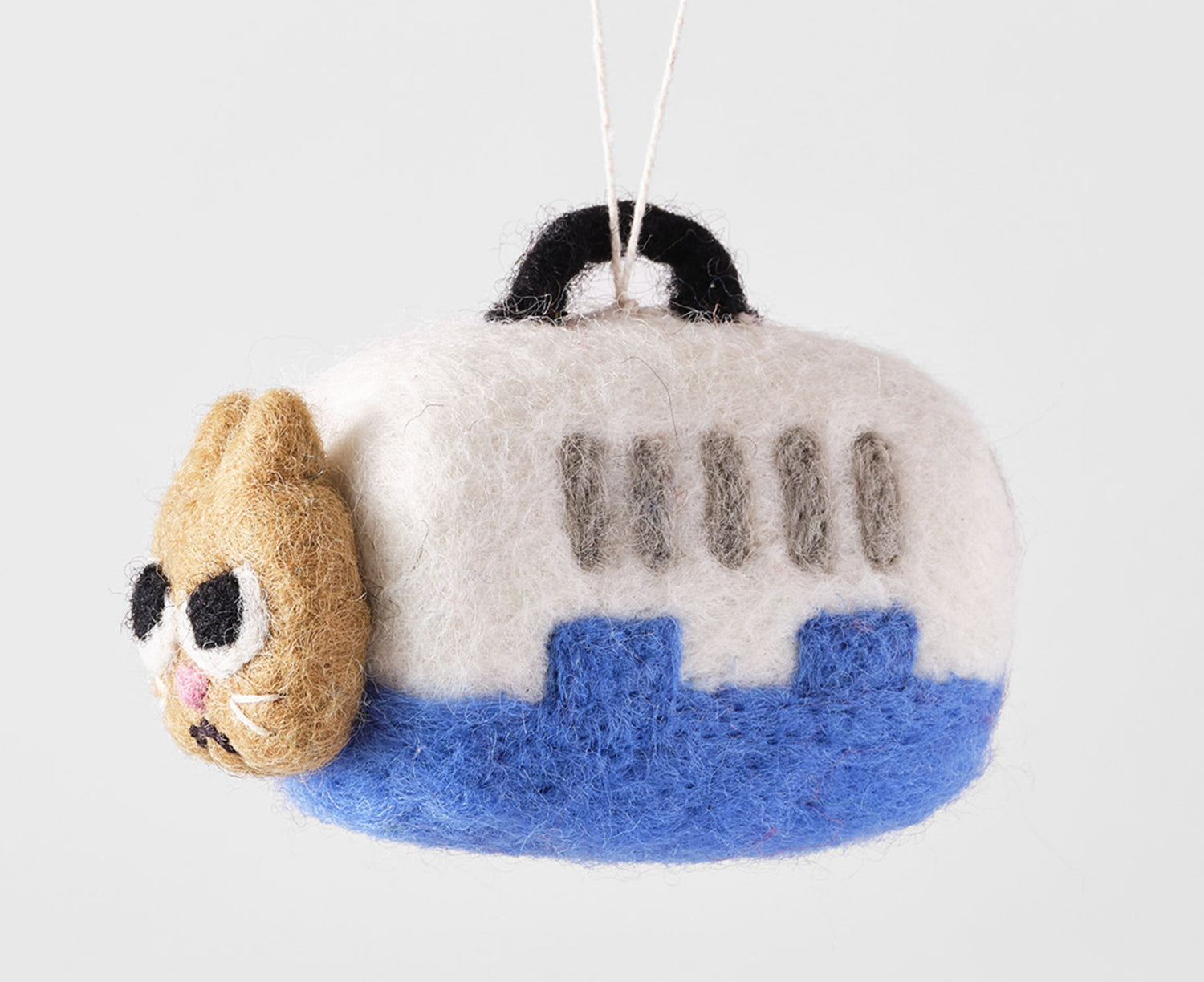 Hanging Felt Ornament - Coco Cat - by Wrap