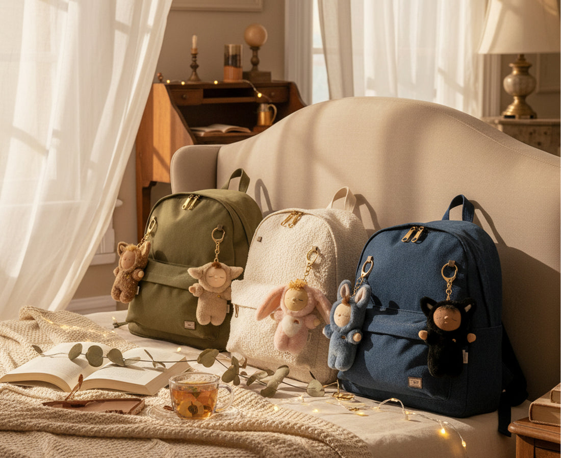 Cozy Dinkum Bag Charm - Fox Finnley - by Olli Ella