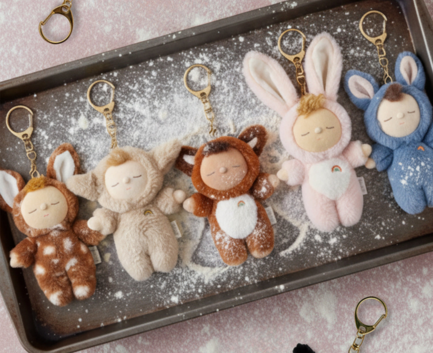 Cozy Dinkum Bag Charm - Fawny Lala - by Olli Ella