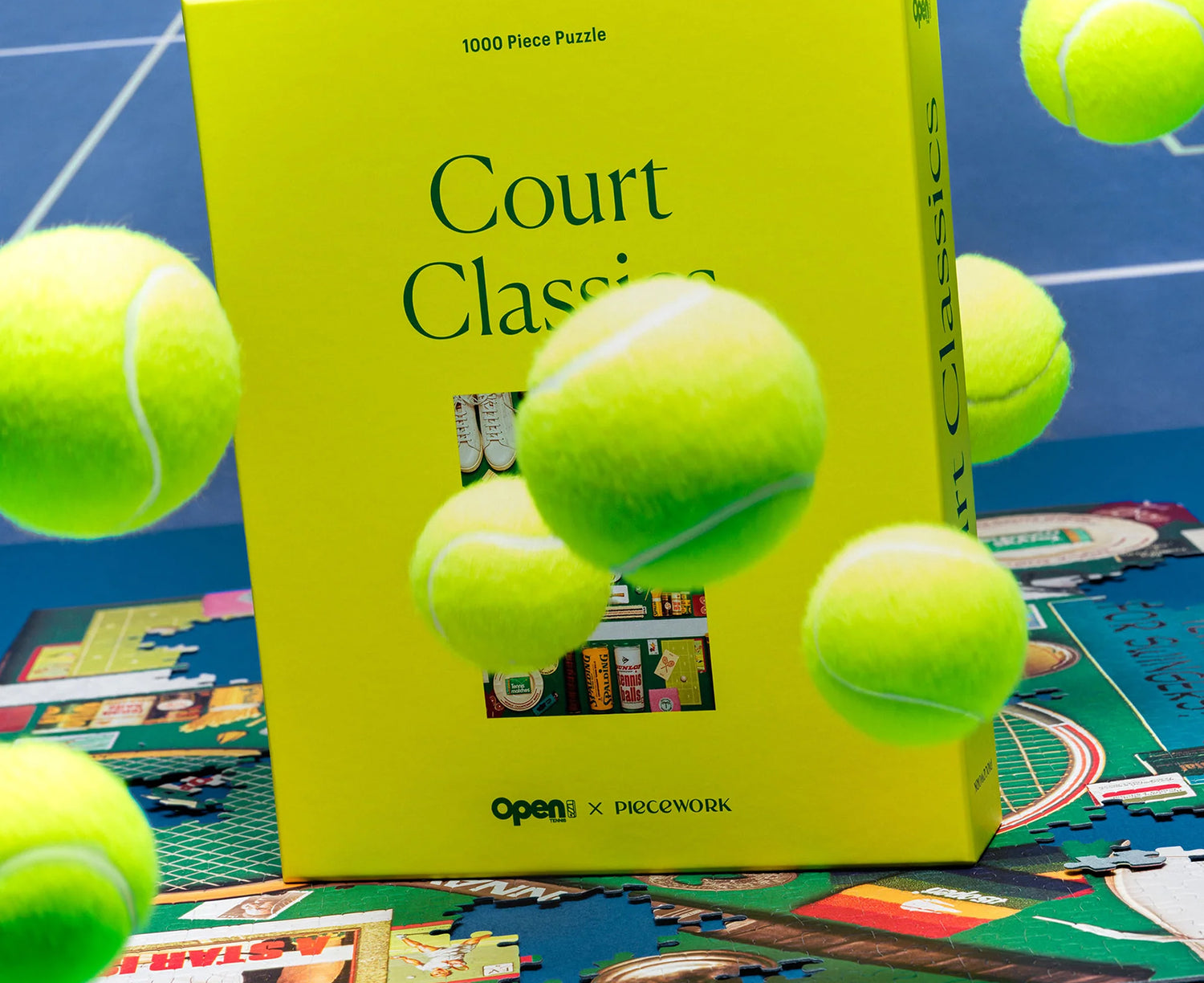 1000-Piece Puzzle - Court Classics - by Piecework