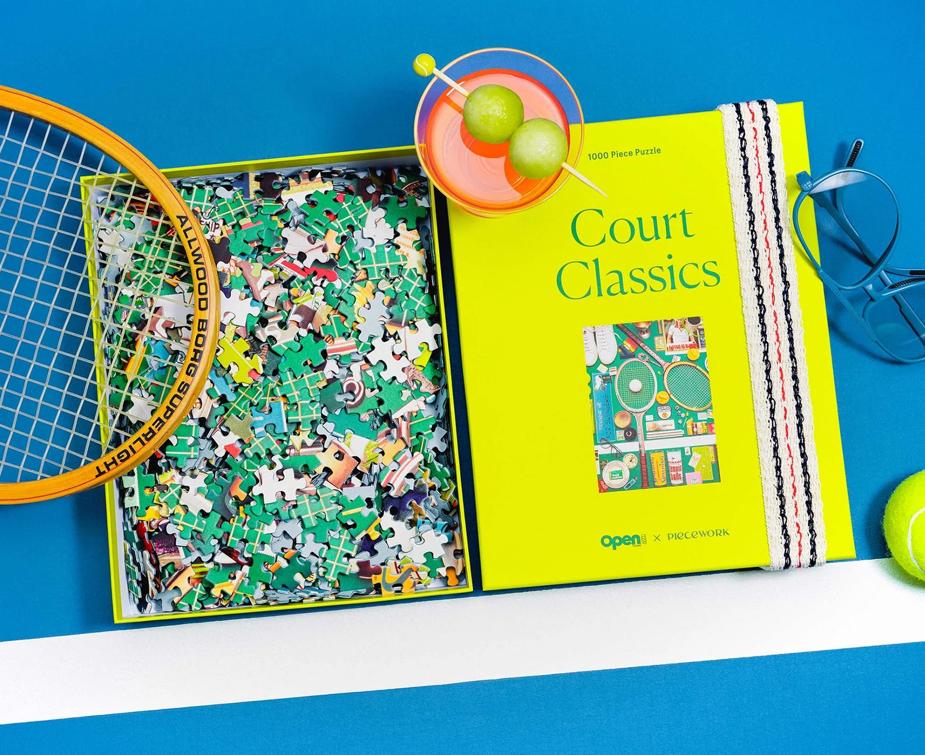 1000-Piece Puzzle - Court Classics - by Piecework