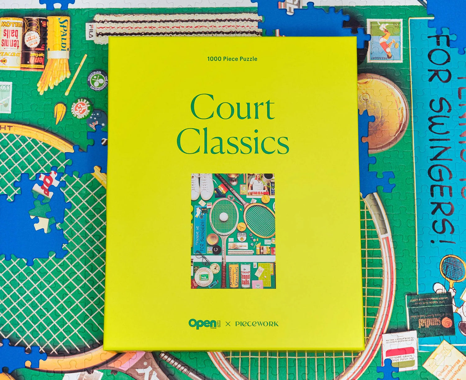 1000-Piece Puzzle - Court Classics - by Piecework