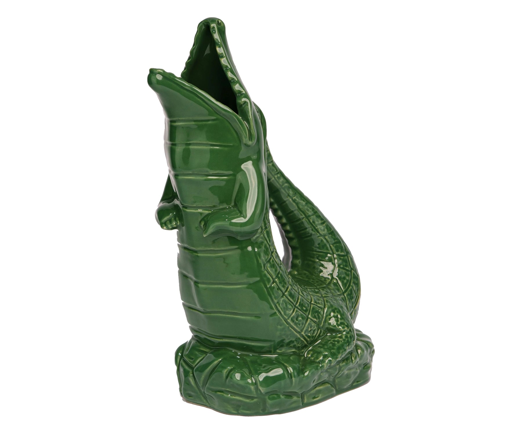 Croggle Water Pitcher in Green by The Original Gluggle Jug Factory