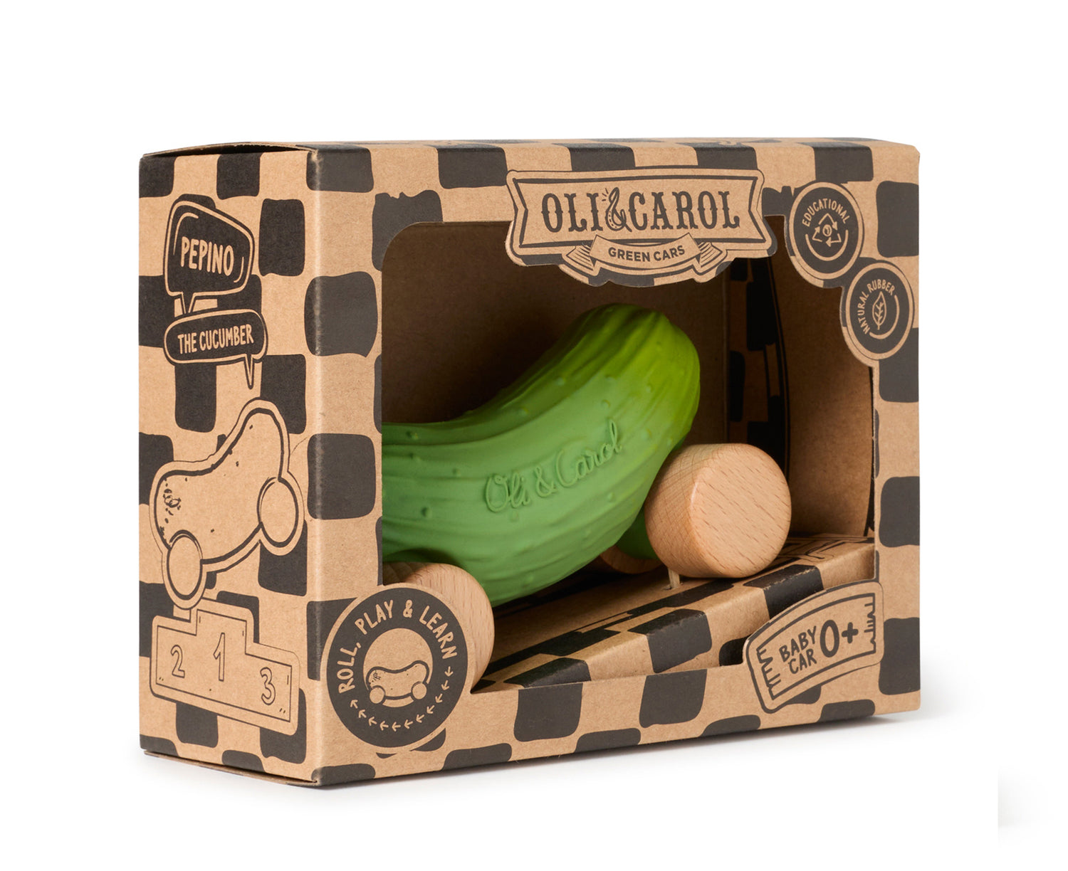 Car Toy - Cucumber - by Oli &amp; Carol