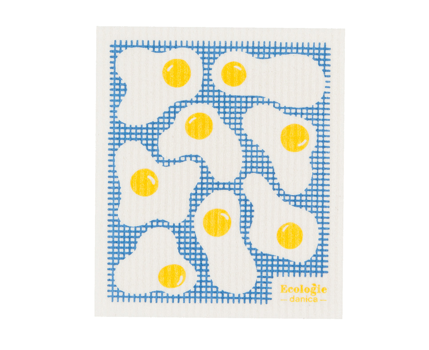 Swedish Dishcloth in Eggs by Danica Ecologie