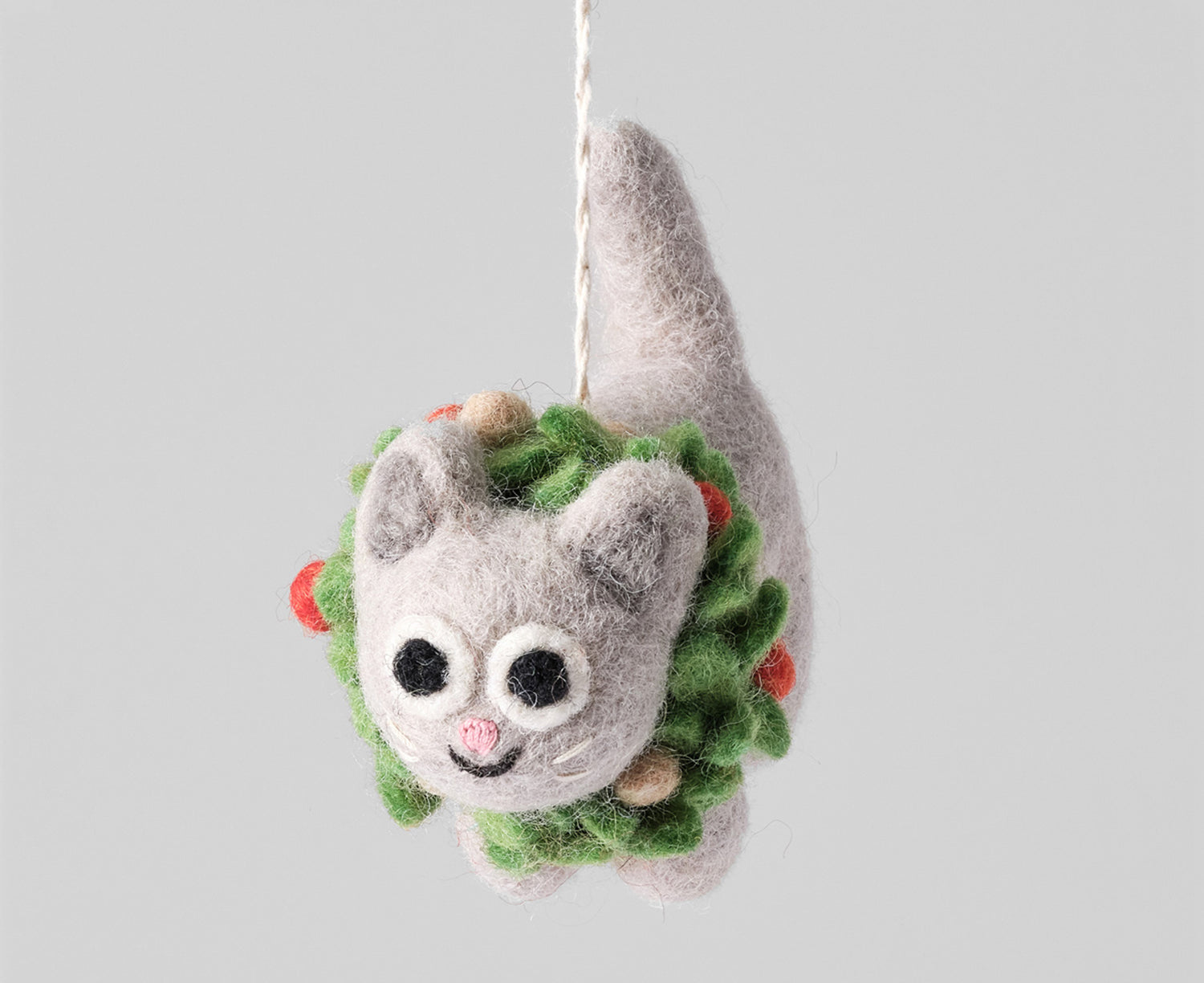 Hanging Felt Ornament - Ernest - by Wrap
