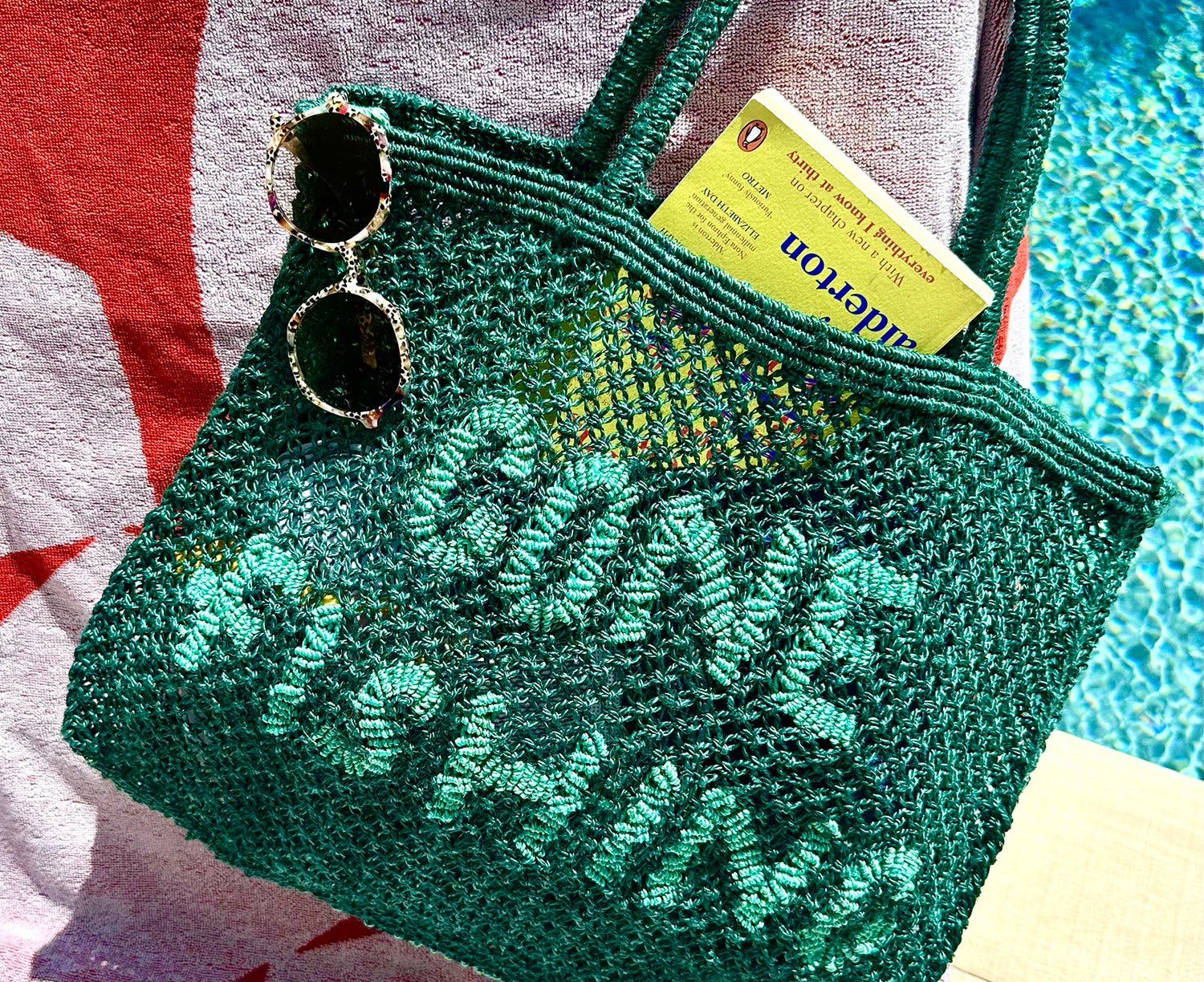 Jute Word Bag - Gone Fishing - by The Jacksons