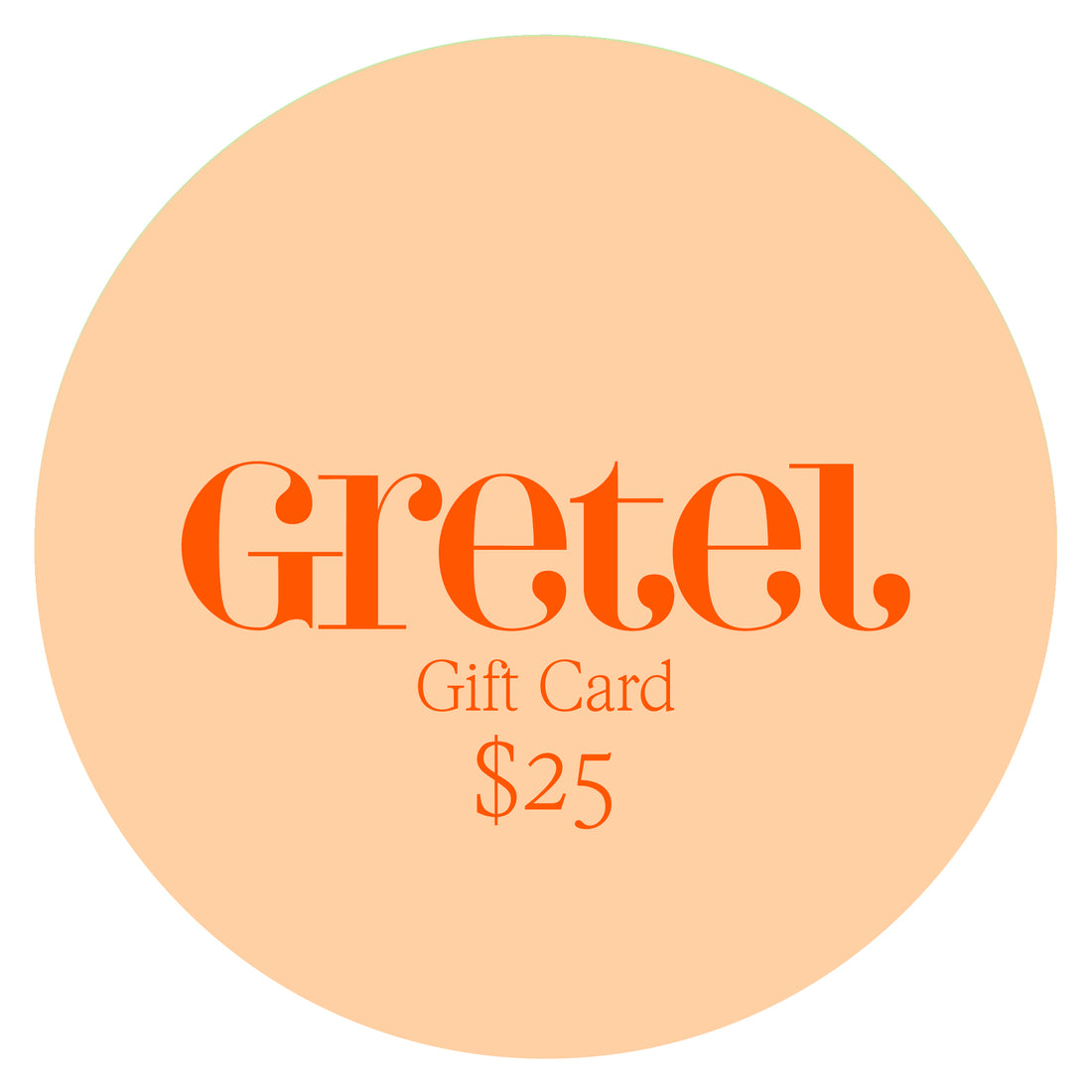 Gretel Gift Card