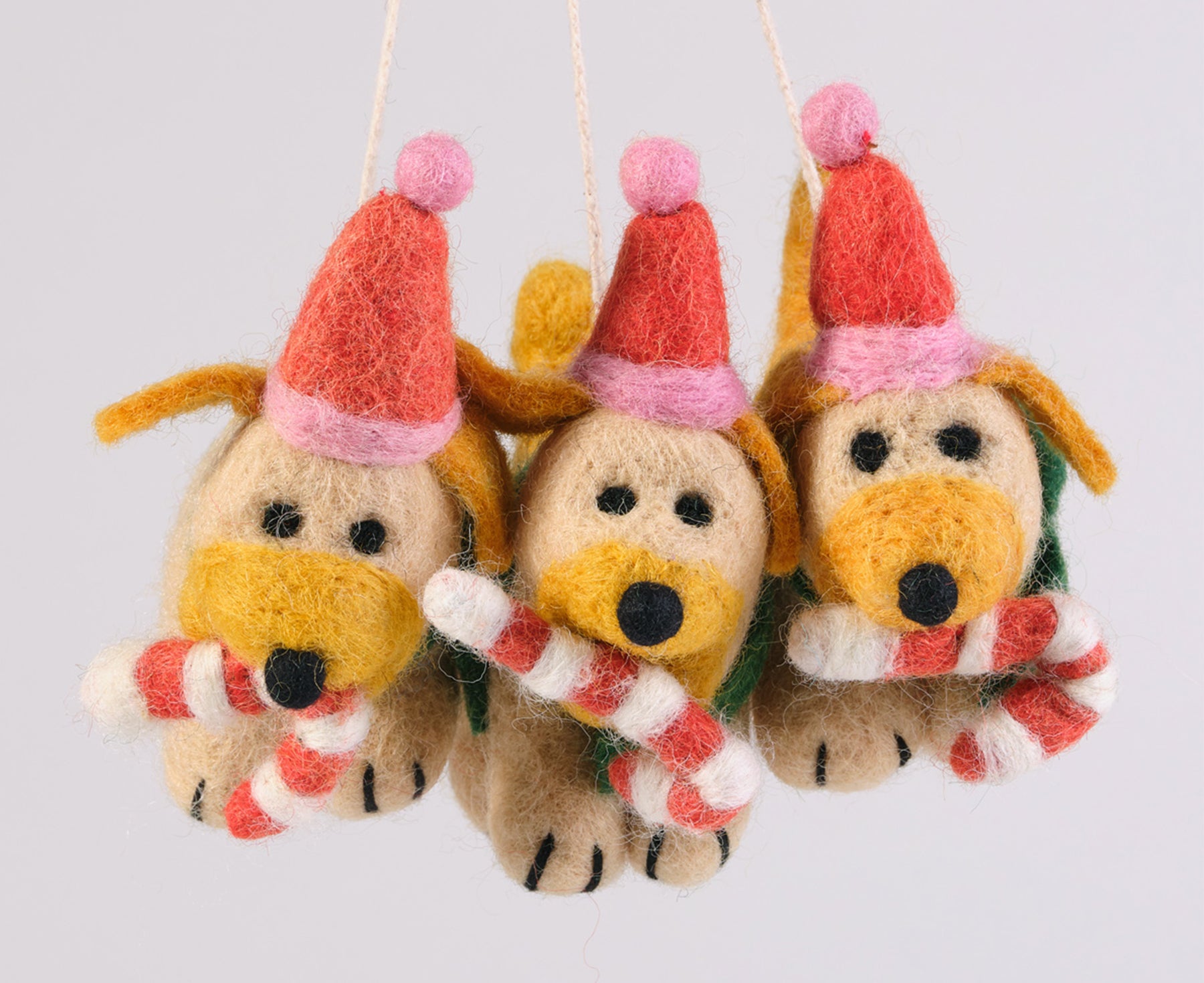 Hanging Felt Ornament - Martha - by Wrap